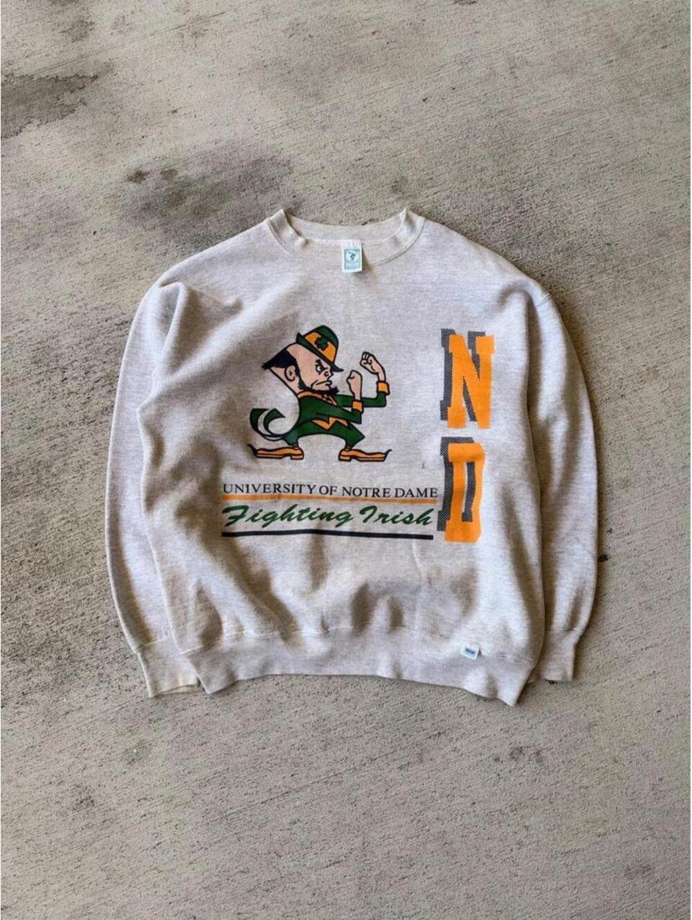 90s Notre Dame Fighting Irish Crewneck